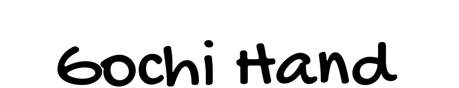 Gochi Hand Yazı tipi ücretsiz indir